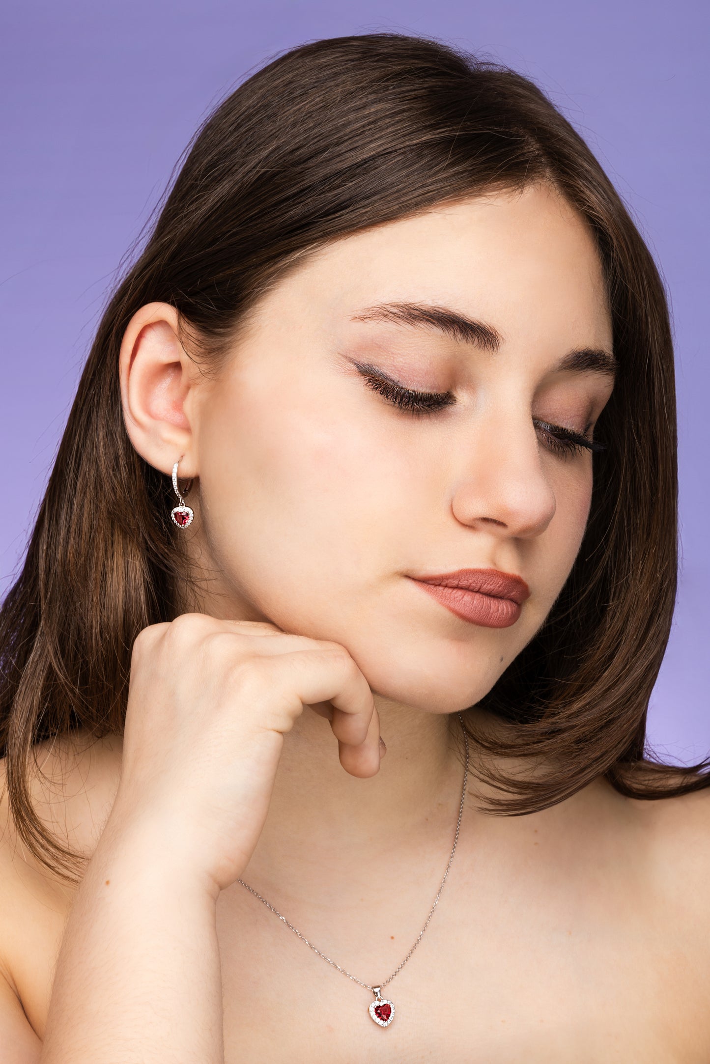 Pendant Earring in Love